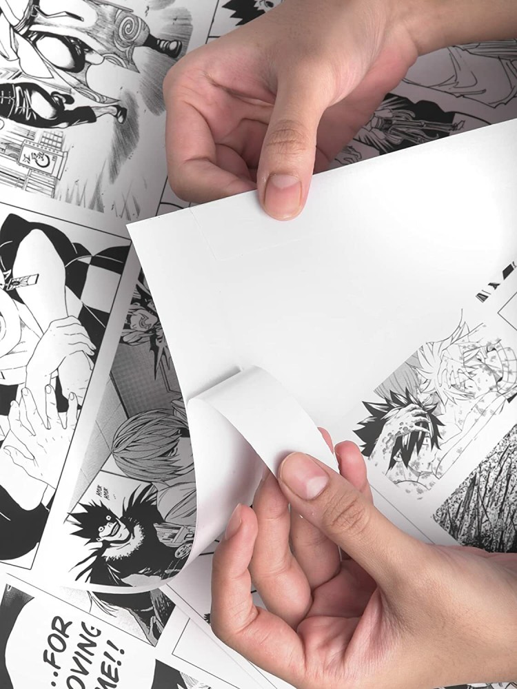 Dragon Ball Z Anime Saiyan Wall Décor Manga Panel Paper Print