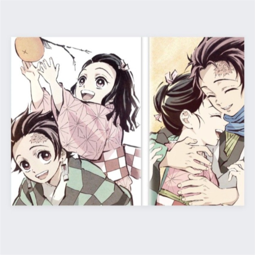 Download Tanjiro And Nezuko Happily Reunited Wallpaper, 43% OFF