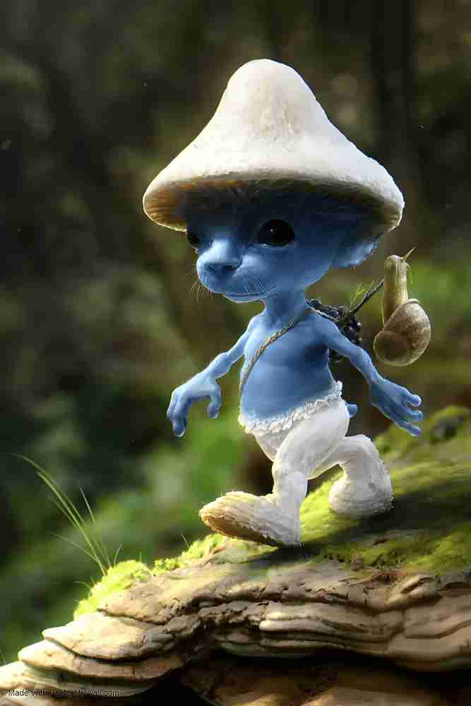 CAT SMURF by Gamermickers