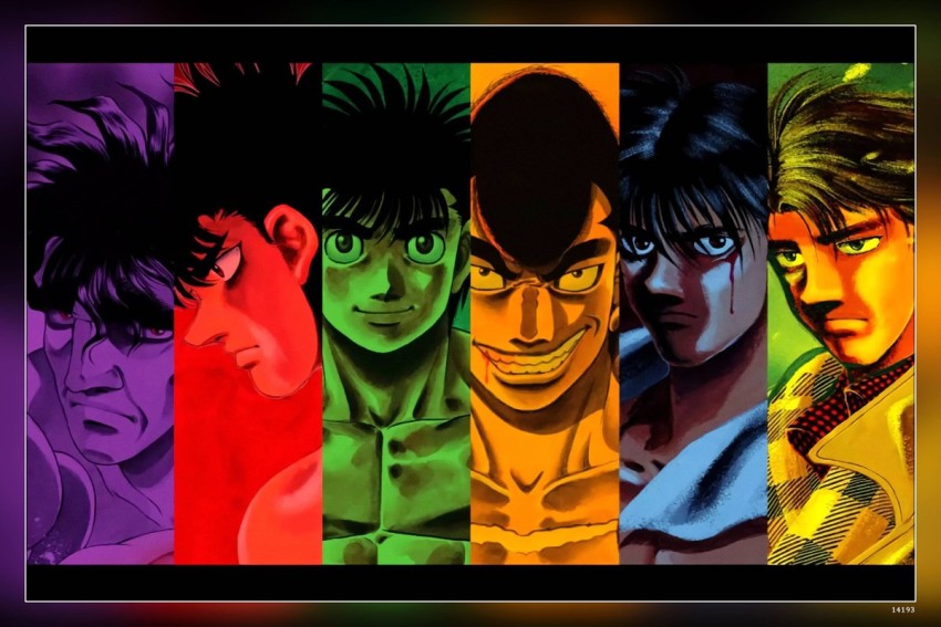 Hajime No Ippo Anime Paint By Numbers - Numeral Paint Kit