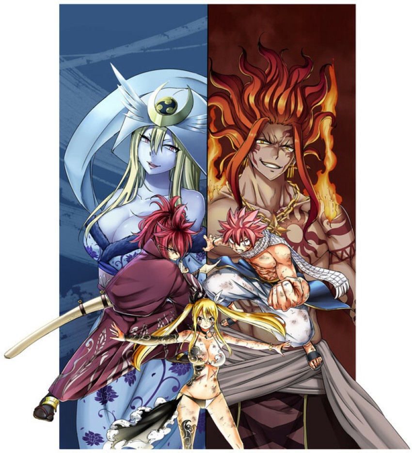 Fairy Tail Anime Series Hd Matte Finish Poster Paper Print - Animation &  Cartoons posters in India - Buy art, film, design, movie, music, nature and  educational paintings/wallpapers at Flipkart.com