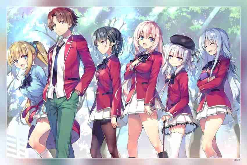 Classroom Of The Elite Anime Series Hd Matte Finish Poster P-15088 Paper  Print - Animation & Cartoons posters in India - Buy art, film, design,  movie, music, nature and educational paintings/wallpapers at