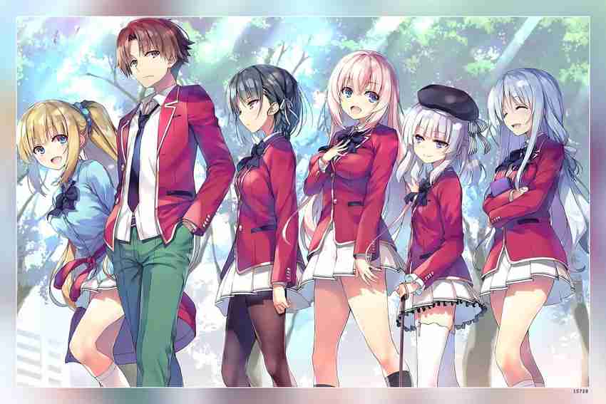 Classroom Of The Elite Anime Series Hd Matte Finish Poster P-15088 Paper  Print - Animation & Cartoons posters in India - Buy art, film, design,  movie, music, nature and educational paintings/wallpapers at