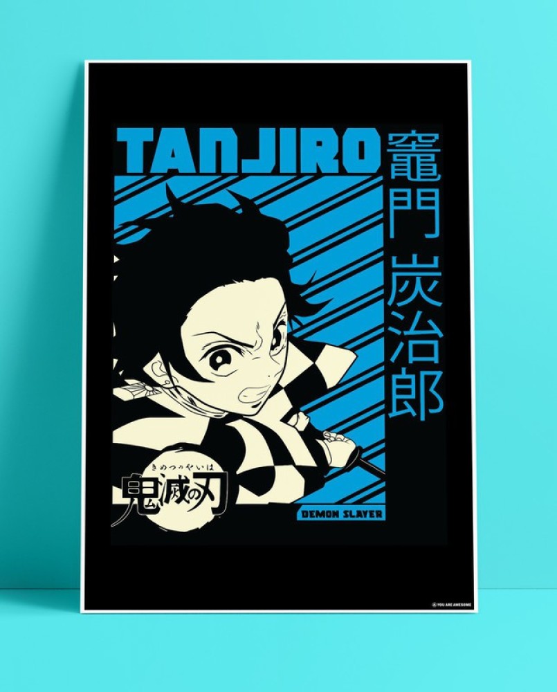 YAA - Demon Slayer : Tanjiro Kamado New Premium Design Anime Poster 16 (12  inch x 18 inch) Paper Print - Animation & Cartoons posters in India - Buy  art, film, design,