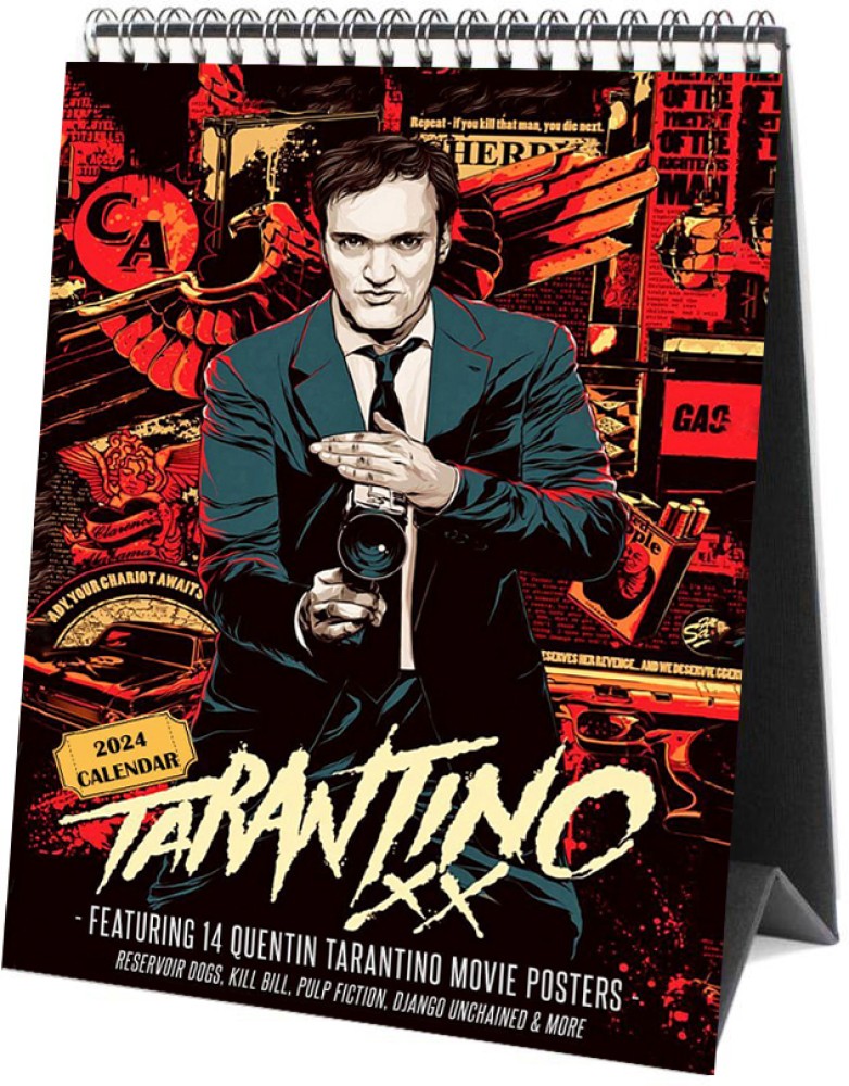 2024 Desk Calendar - Quentin Tarantino Movie Calendar - Hollywood Pictures  Paper Print - Movies posters in India - Buy art, film, design, movie,  music, nature and educational paintings/wallpapers at