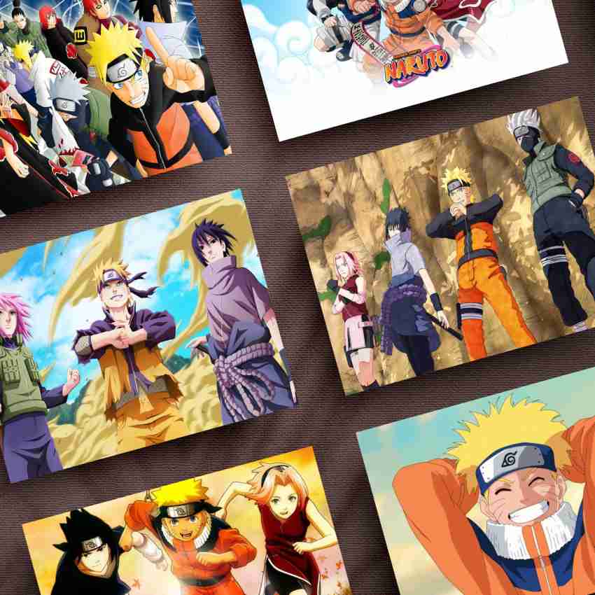 Naruto Uzumaki wall art shippuden akatsuki chibi anime wall décor