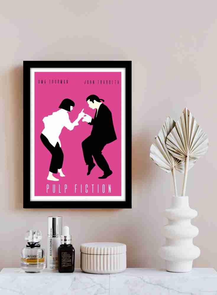 Pulp Fiction Poster - Pulp Fiction Movie Poster ( 300GSM Premium