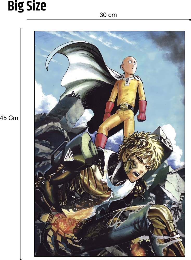 ONE PUNCH MAN Poster Saitama and Genos (52x38cm)