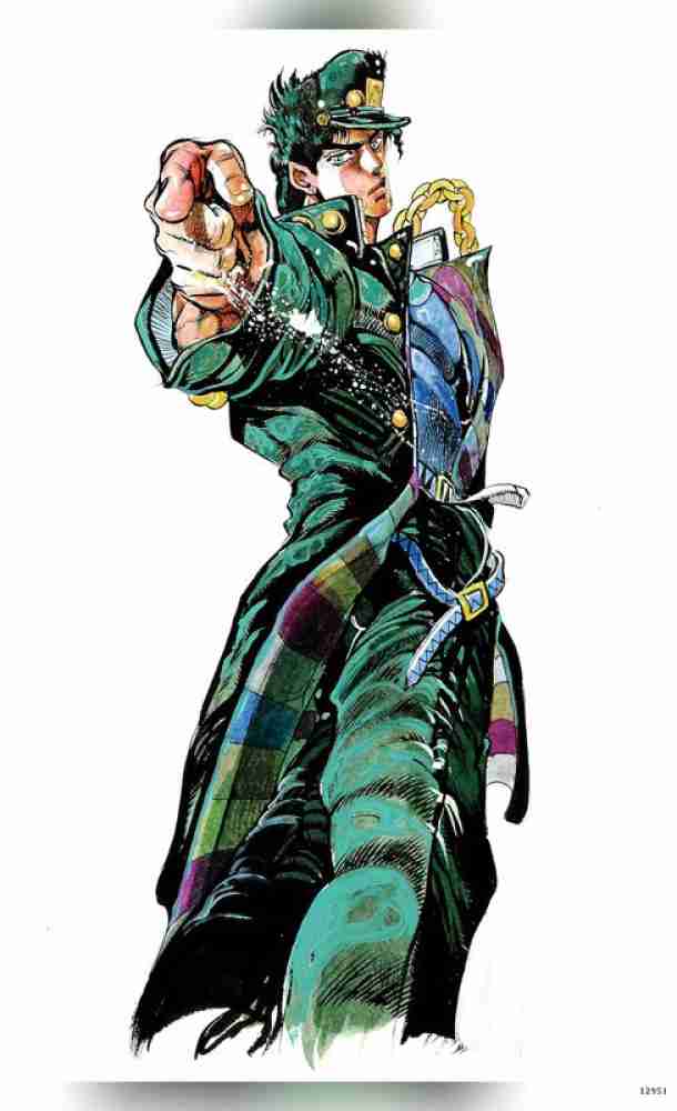 Jojo No Kimyou Na Bouken Kujo Jotaro Kujo Jolyne Fan Ju Im Matte Finish  Poster Paper Print - Animation & Cartoons posters in India - Buy art, film,  design, movie, music, nature