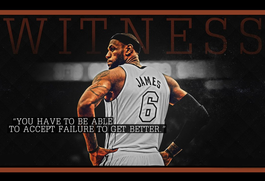 Lebron james quote poster hotsell