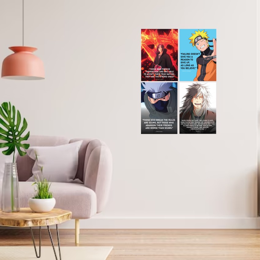 Quadro Decorativo Poster Filme Naruto The Lost Tower Anime Emoldurado  30x42cm no Shoptime