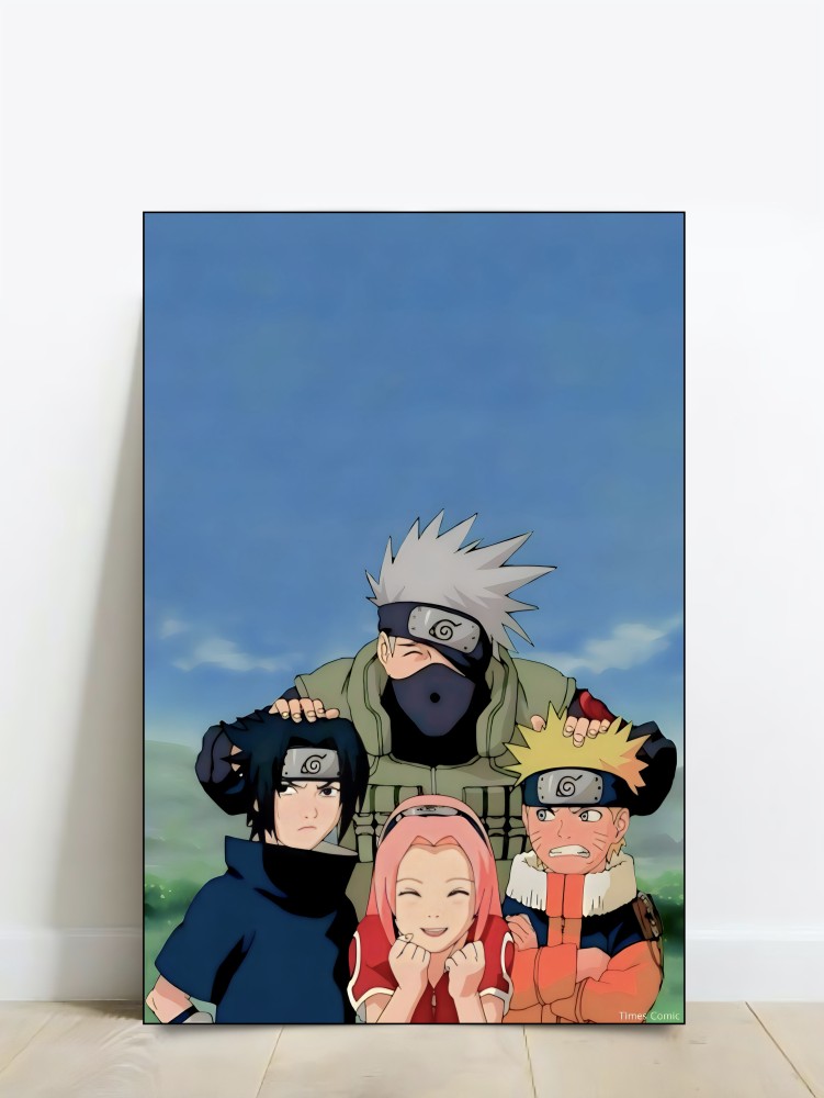 Naruto, Sasuke, Sakura, Kakashi