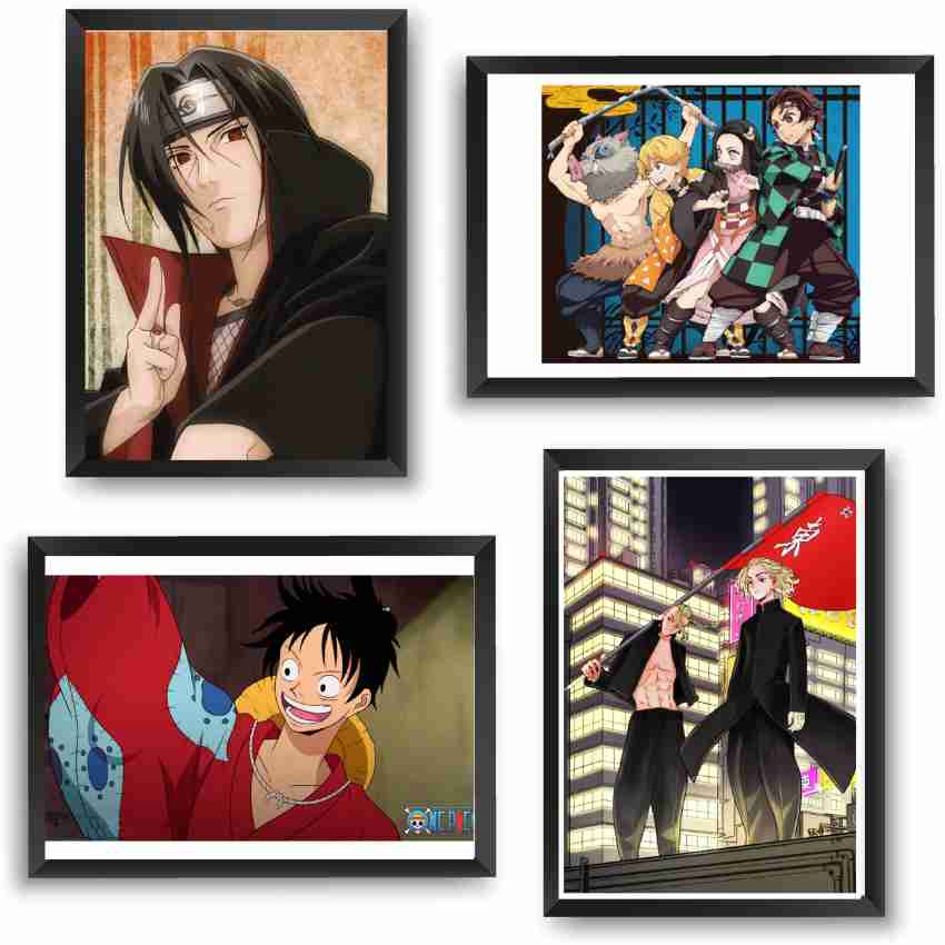 VEENSHI set of 20 manga wall collage kit of onepiece luffy gear 5 collage  kit : : Home & Kitchen