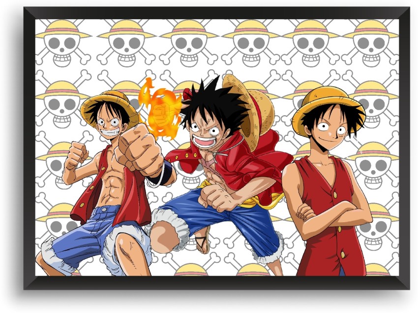 ANIME POSTER FRAME NARUTO  BlackWhite Wall Poster For Home And Office  With Frame 12696 Photographic Paper 1169 inch X 827 inch