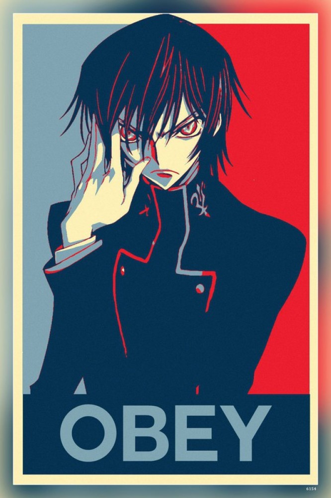 Lelouch Lamperouge Anime Code Geass Guy Matte Finish Poster Paper Print -  Animation & Cartoons posters in India - Buy art, film, design, movie,  music, nature and educational paintings/wallpapers at