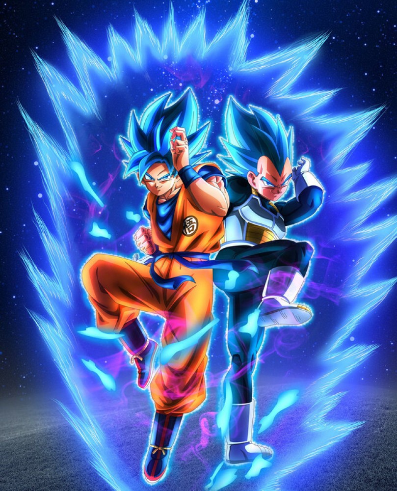 Goku Dragon Ball Z Hd Matte Finish Poster Paper Print - Animation