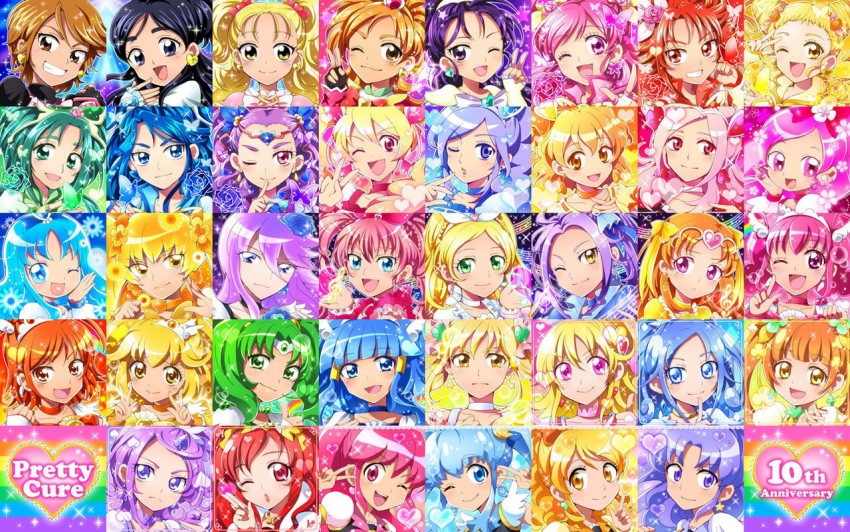 Precure Pretty Cure Anime Series Hd Matte Finish Poster Paper