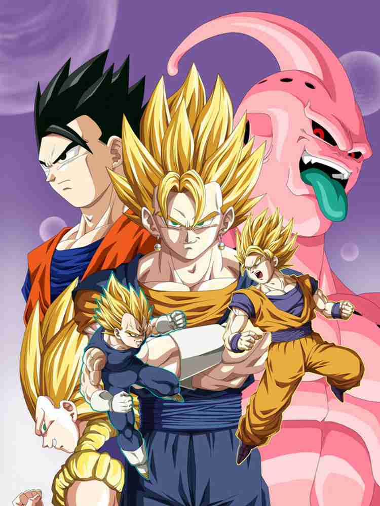 Goku Dragon Ball Z Hd Matte Finish Poster Paper Print - Animation