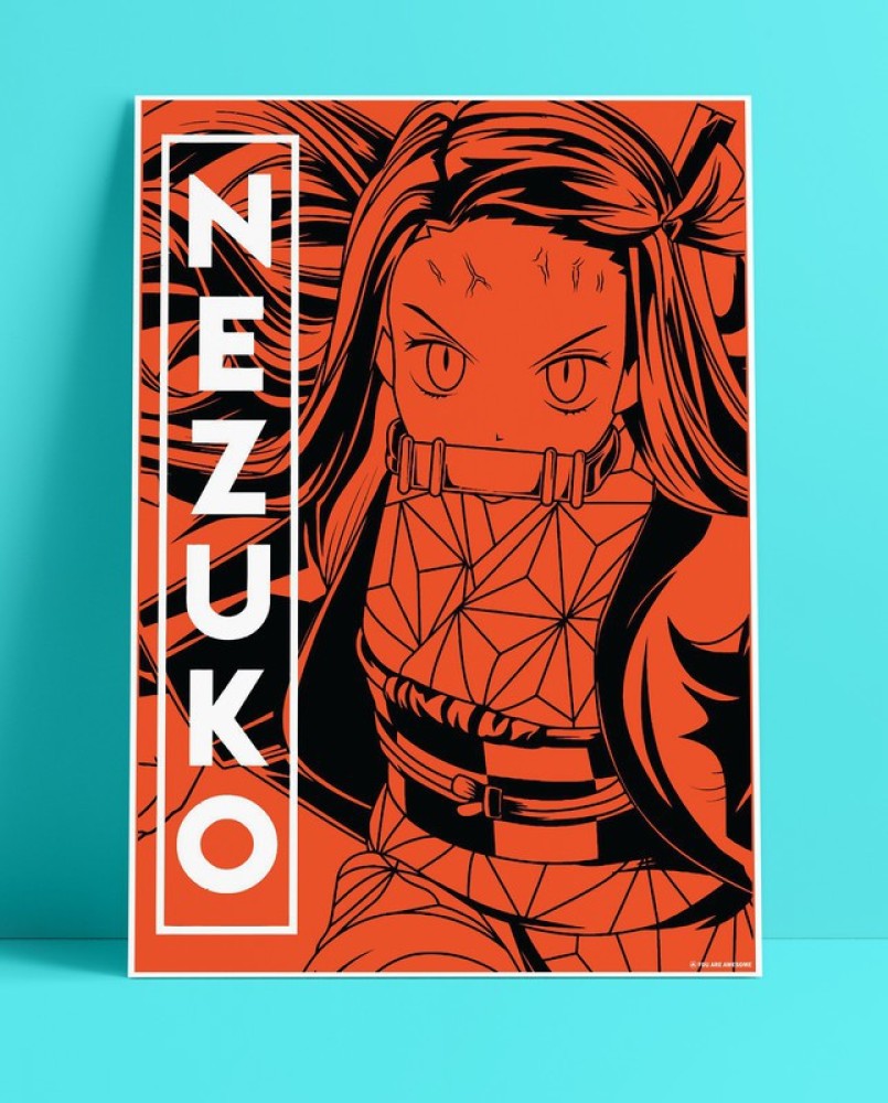 YAA - Demon Slayer : Nezuko Kamado New Premium Design Anime Poster 06 (12  inch x 18 inch) Paper Print - Animation & Cartoons posters in India - Buy  art, film, design,