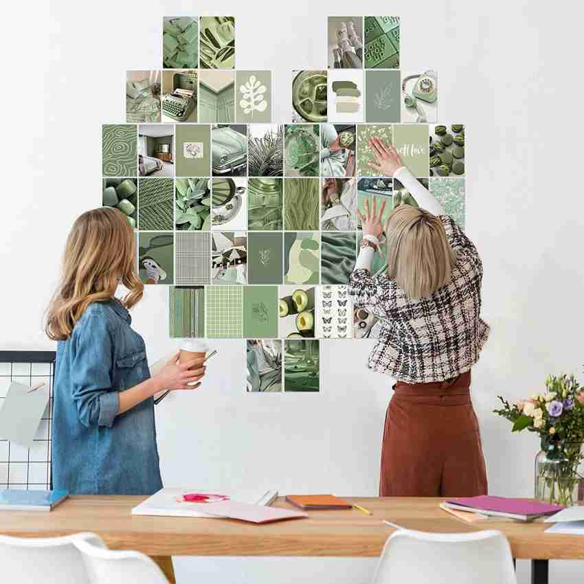 50Pcs Sage Green Matcha Aesthetic Wall Collage Kit Poster Photo Dorm Trendy  Cottagecore Wall Art Print Colorful Pictures Collage Avocado Green Room  Bedroom Decor for Teen Girls Boys, 4x6 Inch ? ? ? ? ? ????? ? ?