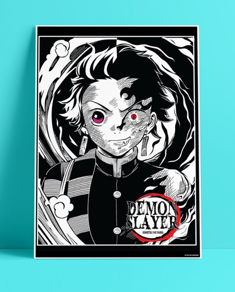 YAA - Demon Slayer : Tanjiro Kamado New Premium Design Anime Poster 02 (12  inch x 18 inch) Paper Print - Animation & Cartoons posters in India - Buy  art, film, design,