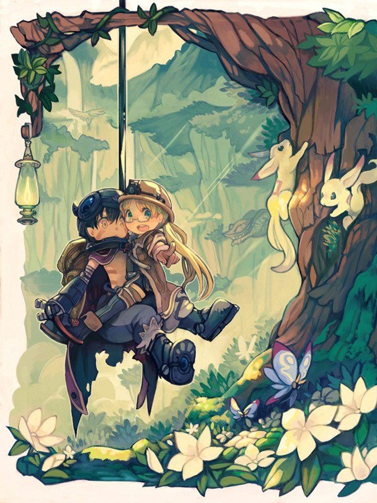 Made in Abyss Nanachi Riko Reg anime series hd Matte Finish Poster Print  Paper Print - Animation & Cartoons posters in India - Buy art, film,  design, movie, music, nature and educational