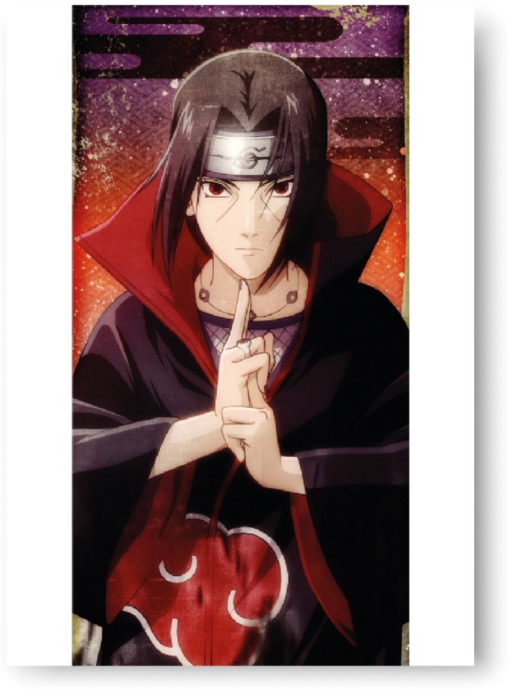 Itachi Uchiha Framed Poster Original Art Anime Naruto