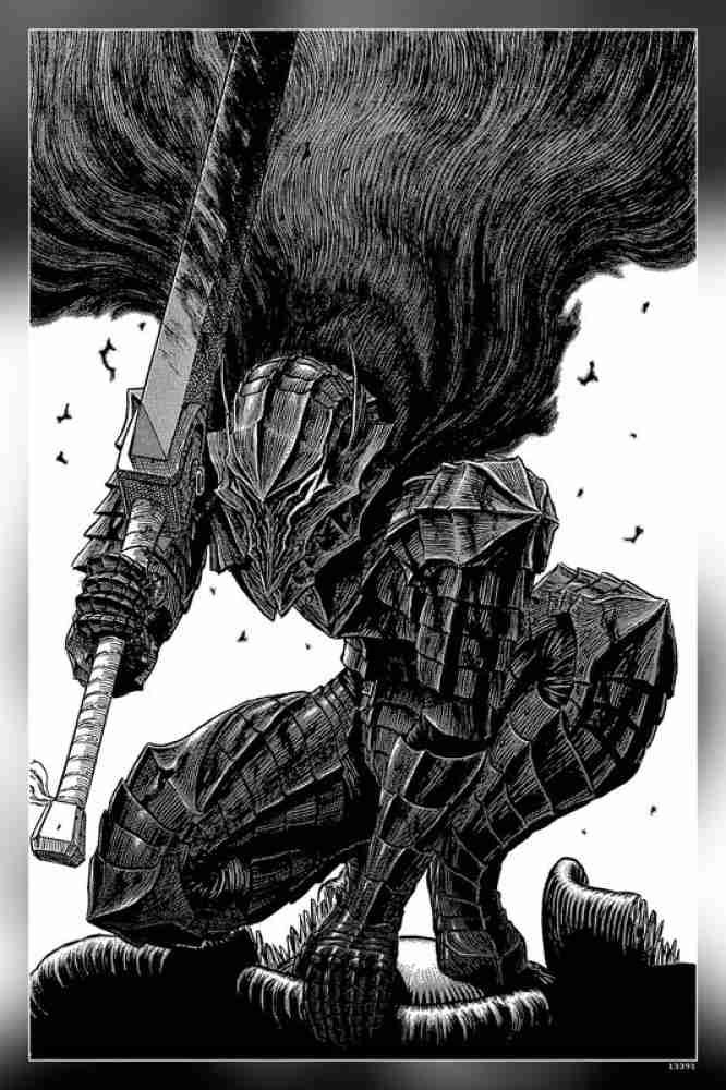 GUTS Signed Print Black