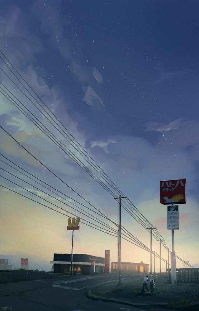 26 Aesthetic Anime Sky Wallpapers  WallpaperSafari