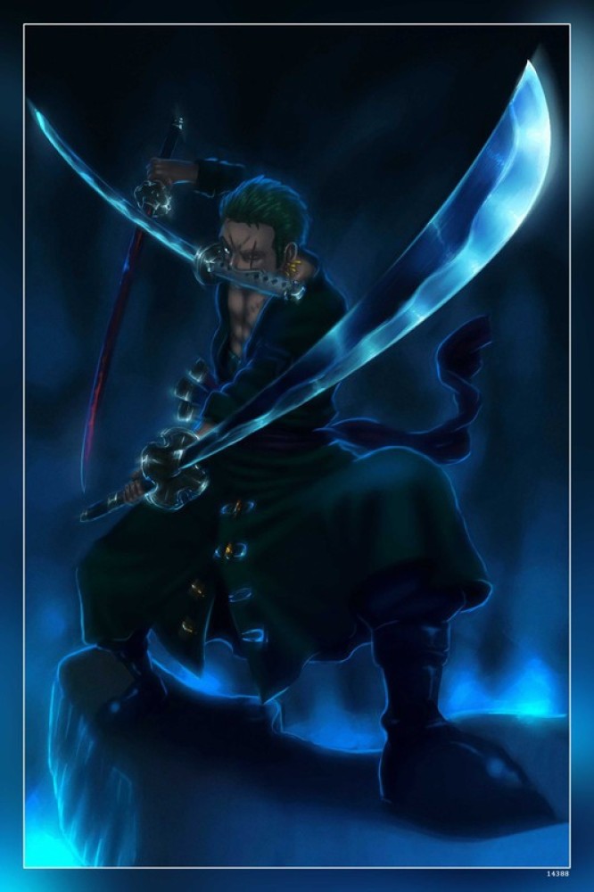 Roronoa Zoro One Piece Anime Show Matte Finish Poster Paper Print -  Animation & Cartoons posters in India - Buy art, film, design, movie,  music, nature and educational paintings/wallpapers at