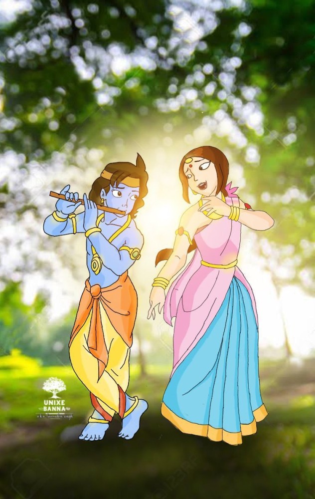 krishna animated wallpaper hd