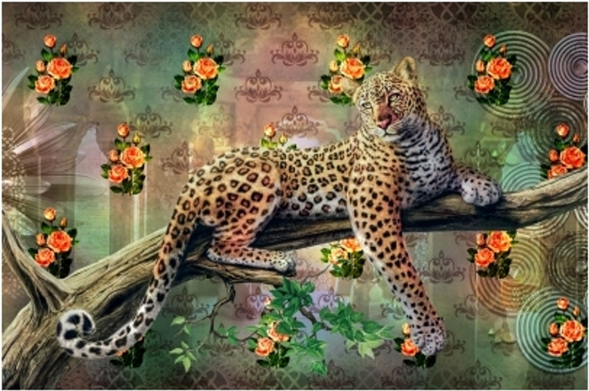 3D Decorative Cheetah 3D Poster Abstract posters in India Buy art film design movie music nature and educational paintings wallpapers at Flipkart