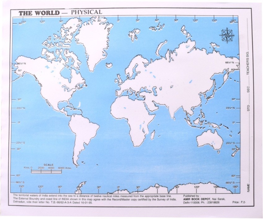 physical world maps