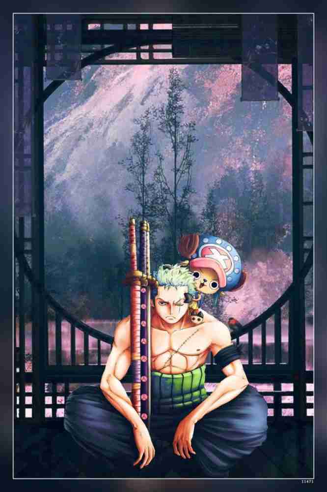One Piece Zoro Anime One Piece Hd Art Matte Finish Poster Paper Print -  Animation & Cartoons posters in India - Buy art, film, design, movie,  music, nature and educational paintings/wallpapers at