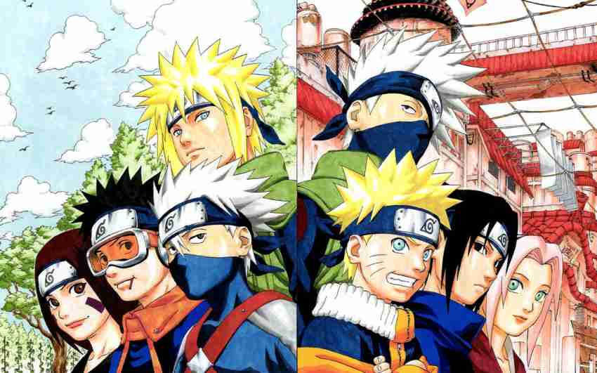 WerNerk Naruto Characters Kakashi Poster Photo Vintage Poster