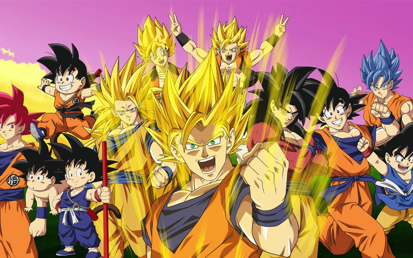 Goku Dragon Ball Z anime hd Matte Finish Poster Print Paper Print -  Animation & Cartoons posters in India - Buy art, film, design, movie,  music, nature and educational paintings/wallpapers at