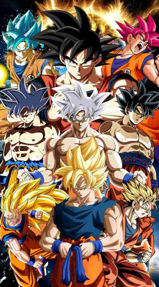 Dragon Ball Super/Z Goku Super Saiyan 12in x 18in Poster Free