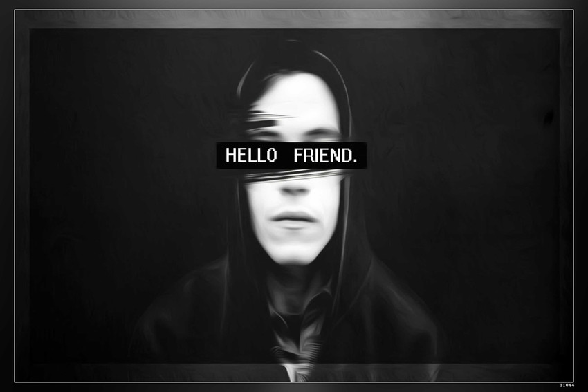 Elliot Mr. Robot Art Print