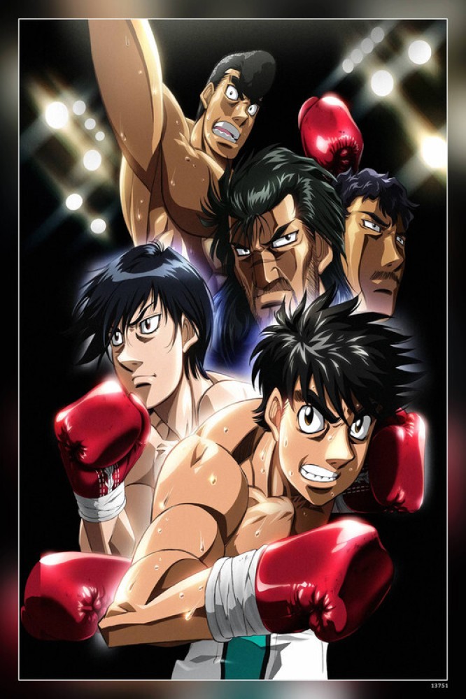 Hajime No Ippo Anime Series Hd Matte Finish Poster Paper Print