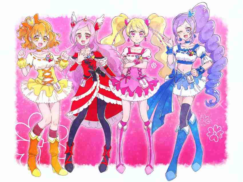 Precure Pretty Cure Anime Series Hd Matte Finish Poster Paper