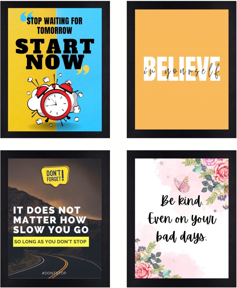 Motivational Quotes Paper Print - Quotes & Motivation, Educational, Art &  Paintings, Typography, Pop Art, Decorative posters in India - Buy art,  film, design, movie, music, nature and educational paintings/wallpapers at