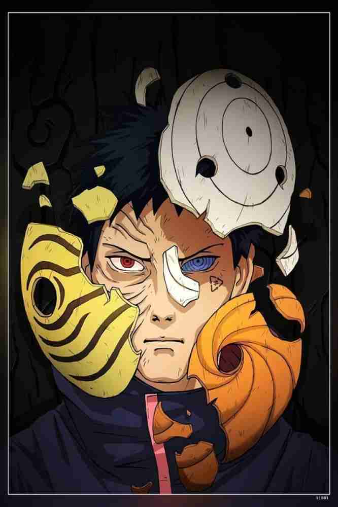 Obito Uchiha (Naruto Shippuden) Premium Art Print – Collector's