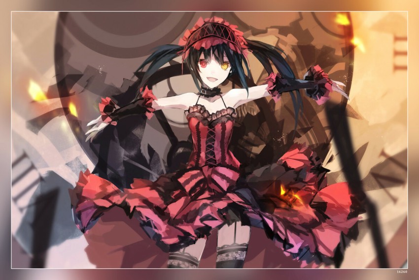 Tokisaki Kurumi Date A Live Heterochromia Anime Girls Matte Finish Poster  Paper Print - Animation & Cartoons posters in India - Buy art, film,  design, movie, music, nature and educational paintings/wallpapers at