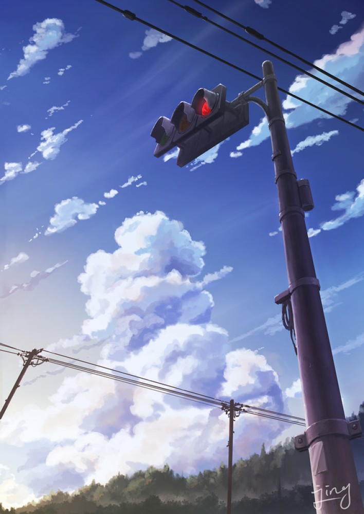 Aesthetic Anime Sunset Background Artwork 4 Photographic Print for Sale  by Umairuem  Redbubble
