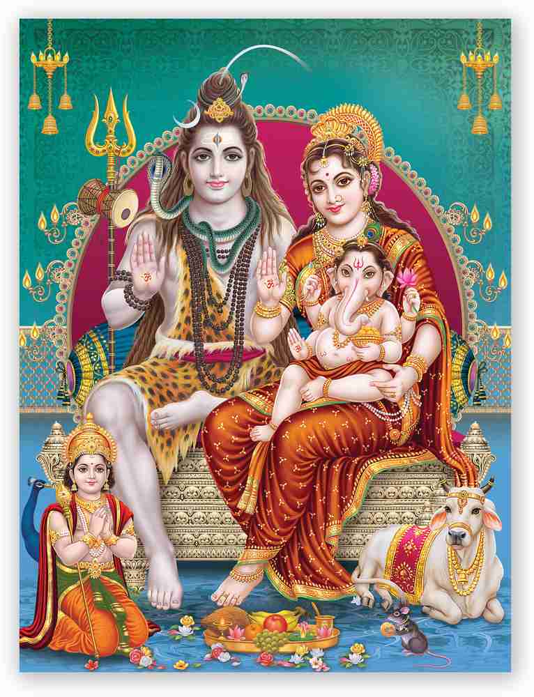 Shiva family images discount