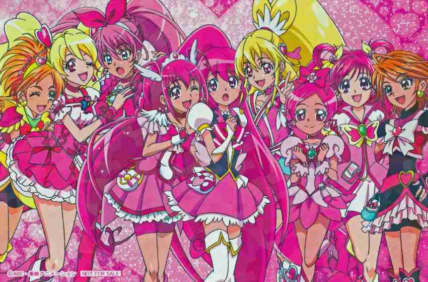 Hirogaru Sky Precure Matte Finish Wall Poster Paper Print