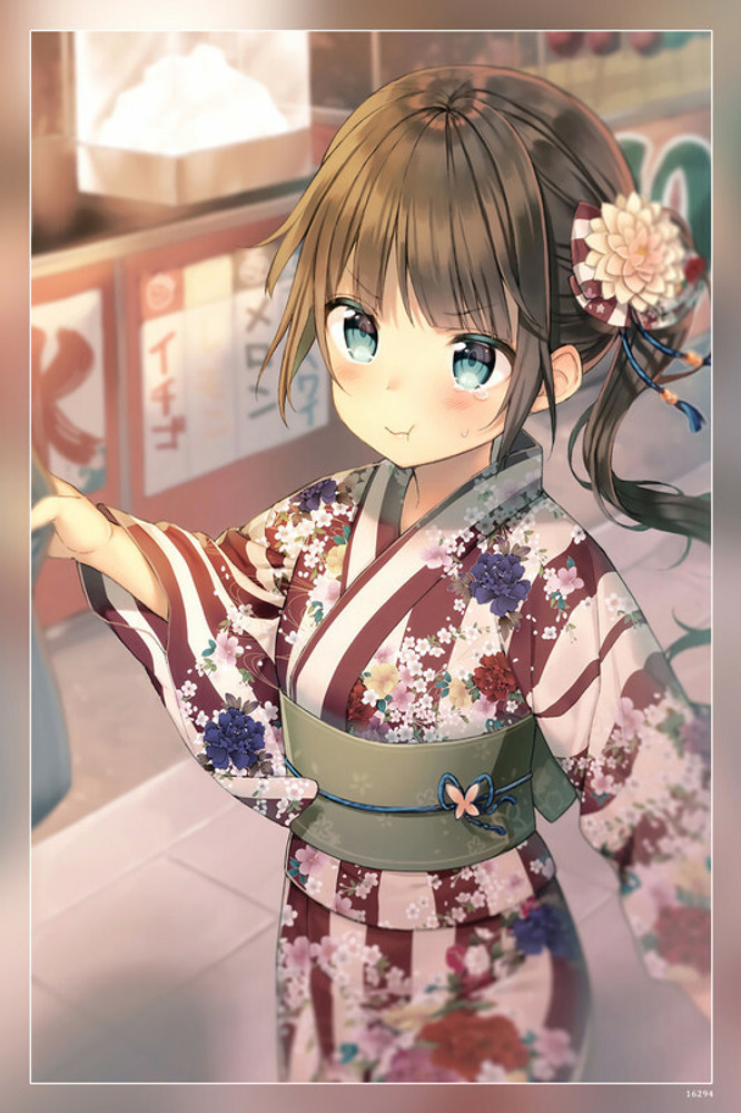 Loli Anime Girls Loli Kimono Matte Finish Poster Paper Print - Animation &  Cartoons posters in India - Buy art, film, design, movie, music, nature and  educational paintings/wallpapers at Flipkart.com