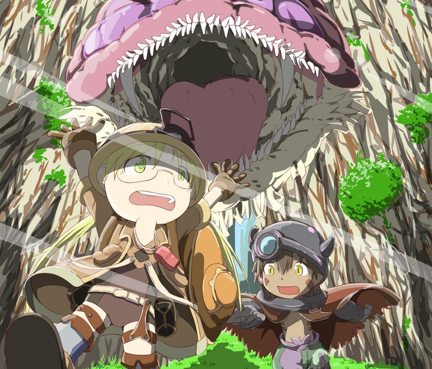 Made in Abyss Nanachi Riko Reg anime series hd Matte Finish Poster Print  Paper Print - Animation & Cartoons posters in India - Buy art, film,  design, movie, music, nature and educational