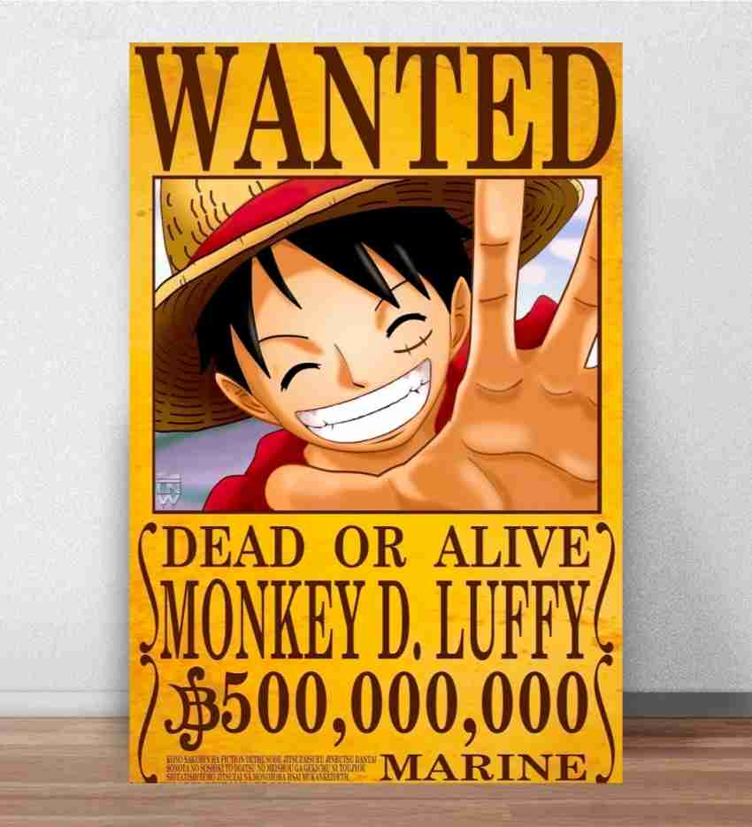 One Piece - Anime / Manga Poster / Print (Wanted - Monkey D. Luffy)