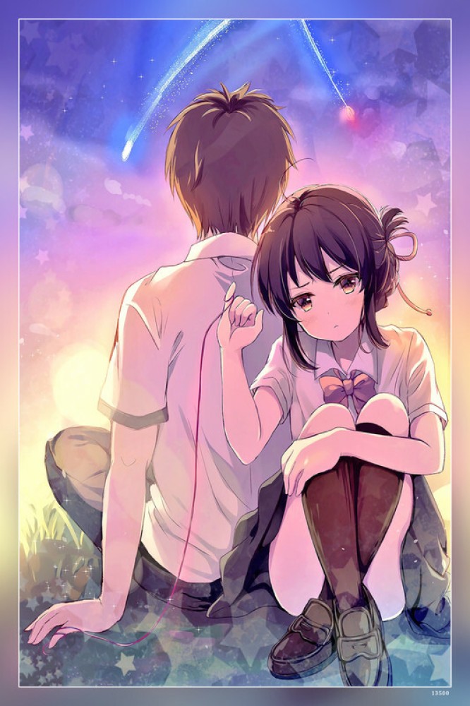 Kimi No Na Wa Your Name Japanese Anime Movie Matte Finish Poster Paper  Print - Animation & Cartoons posters in India - Buy art, film, design,  movie, music, nature and educational paintings/wallpapers